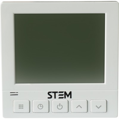 Терморегулятор STEM SET 04 программируемый  белый